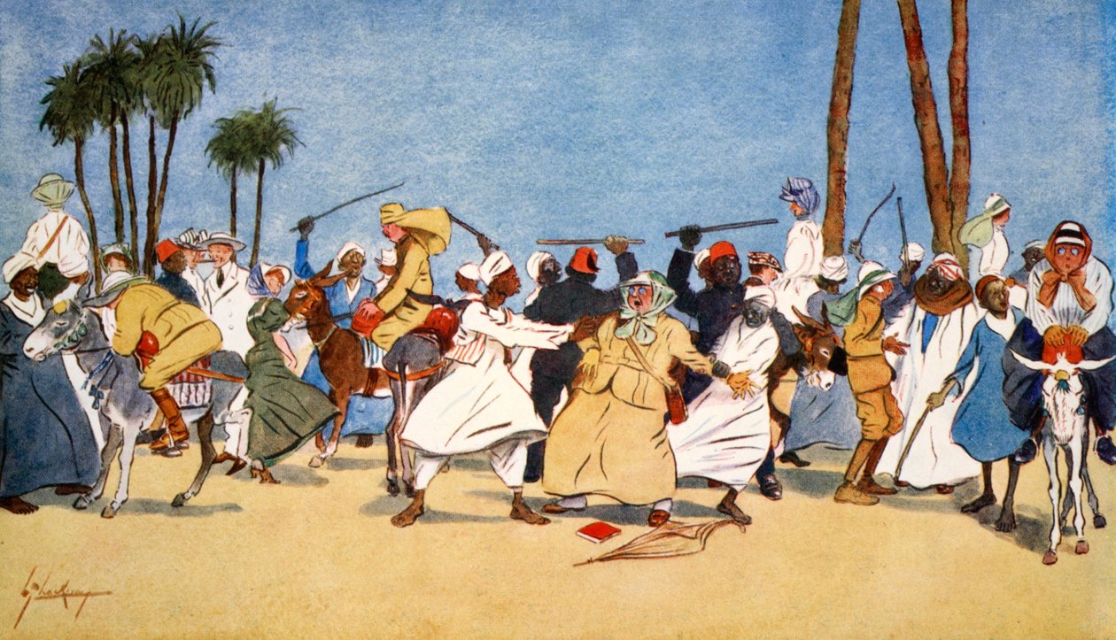 La batalla del Nilo, 1908 de Lance Thackeray