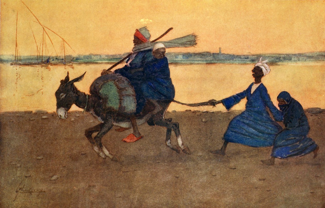 El asno tonto, 1908 de Lance Thackeray