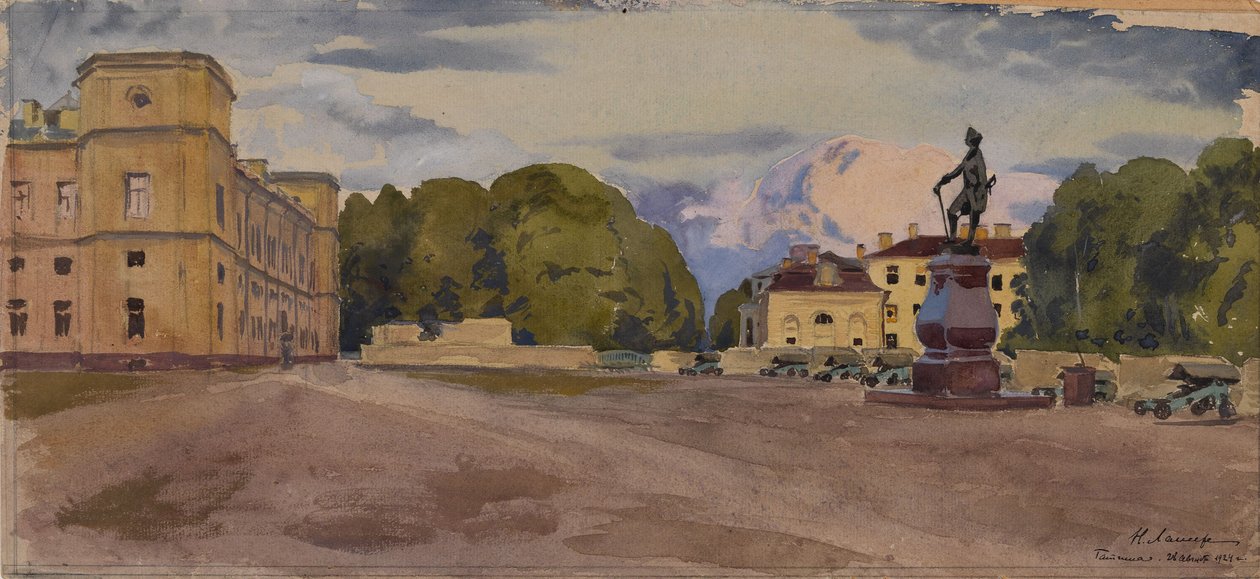 Palacio de Gatchina, 1924 de Lanceray