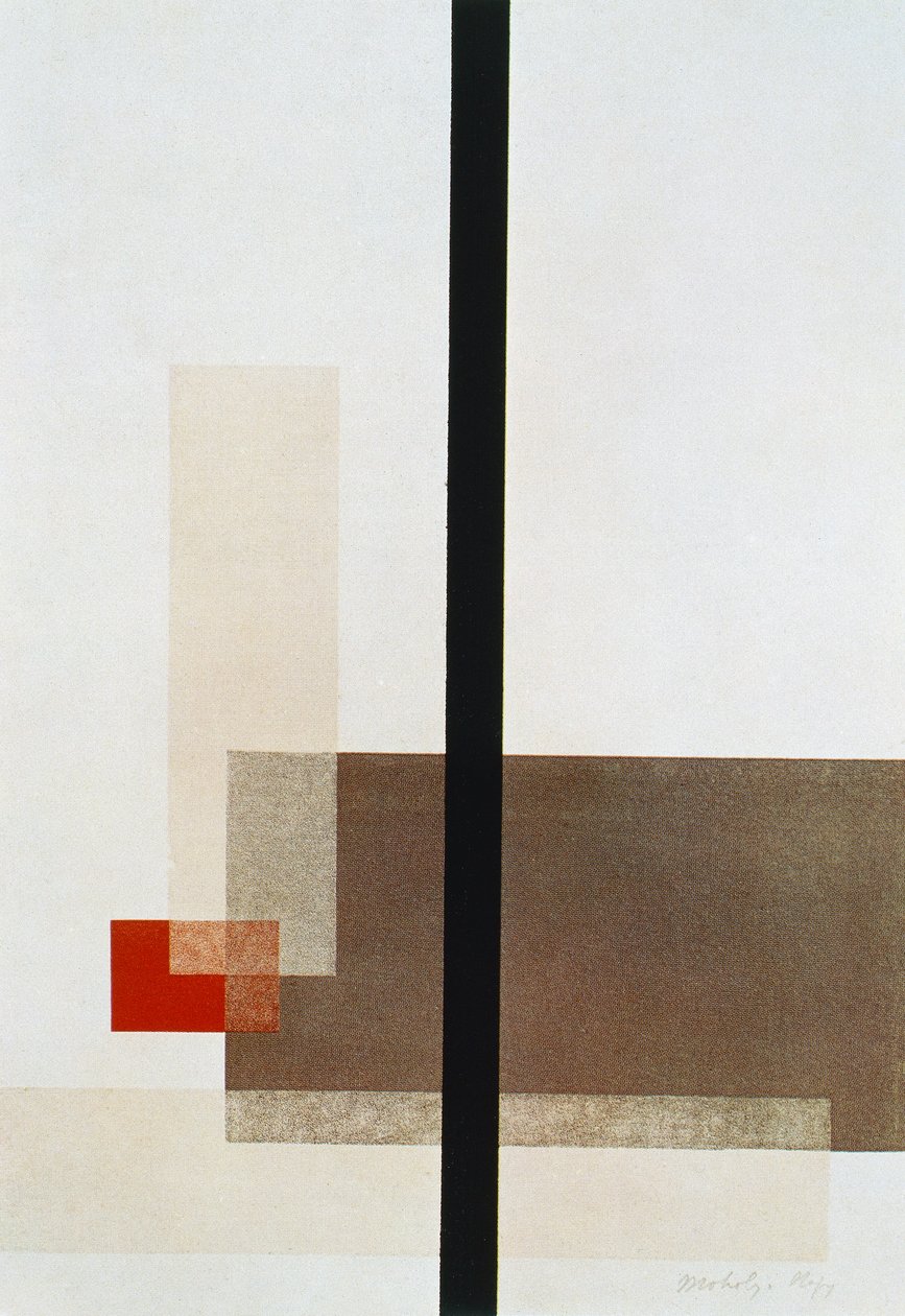 Composición de Laszlo Moholy Nagy