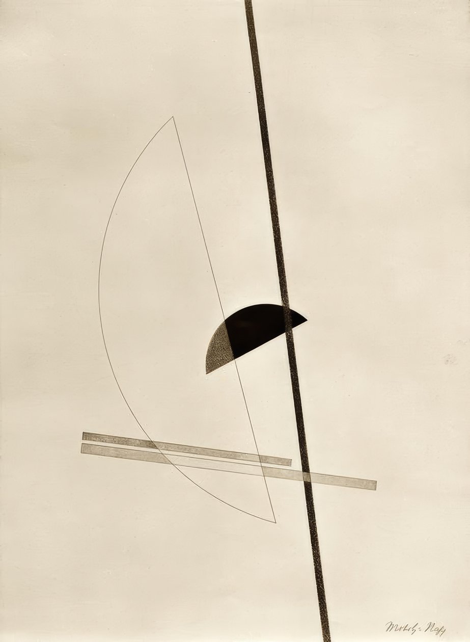Construcciones. 6. Mapa de Kestner de Laszlo Moholy Nagy