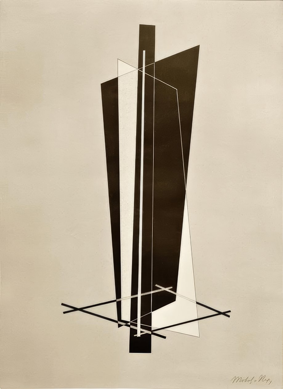 Construcciones. 6. Mapa de Kestner de Laszlo Moholy Nagy