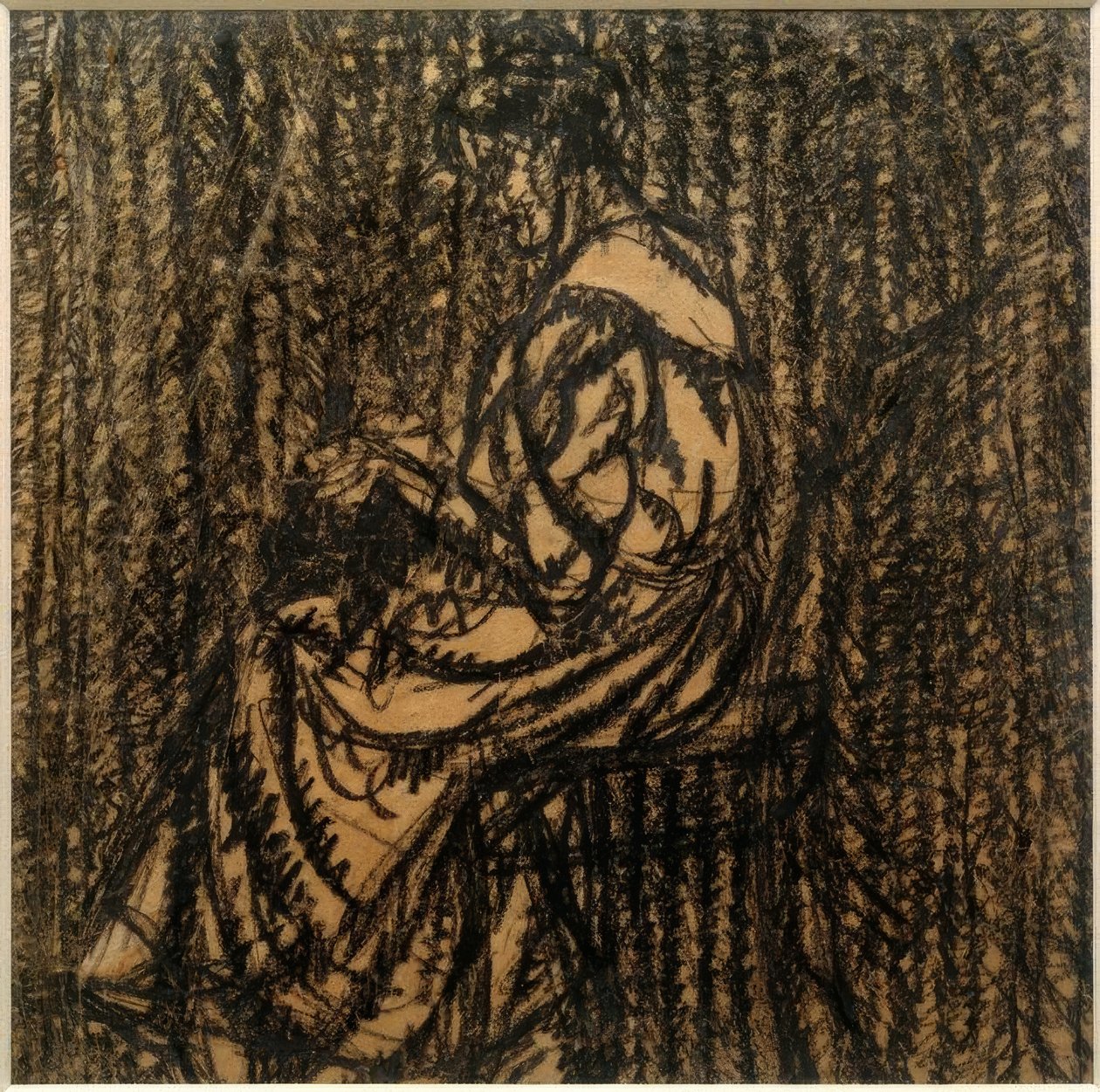 Sin título (Mujer haciendo labores) de Laszlo Moholy Nagy
