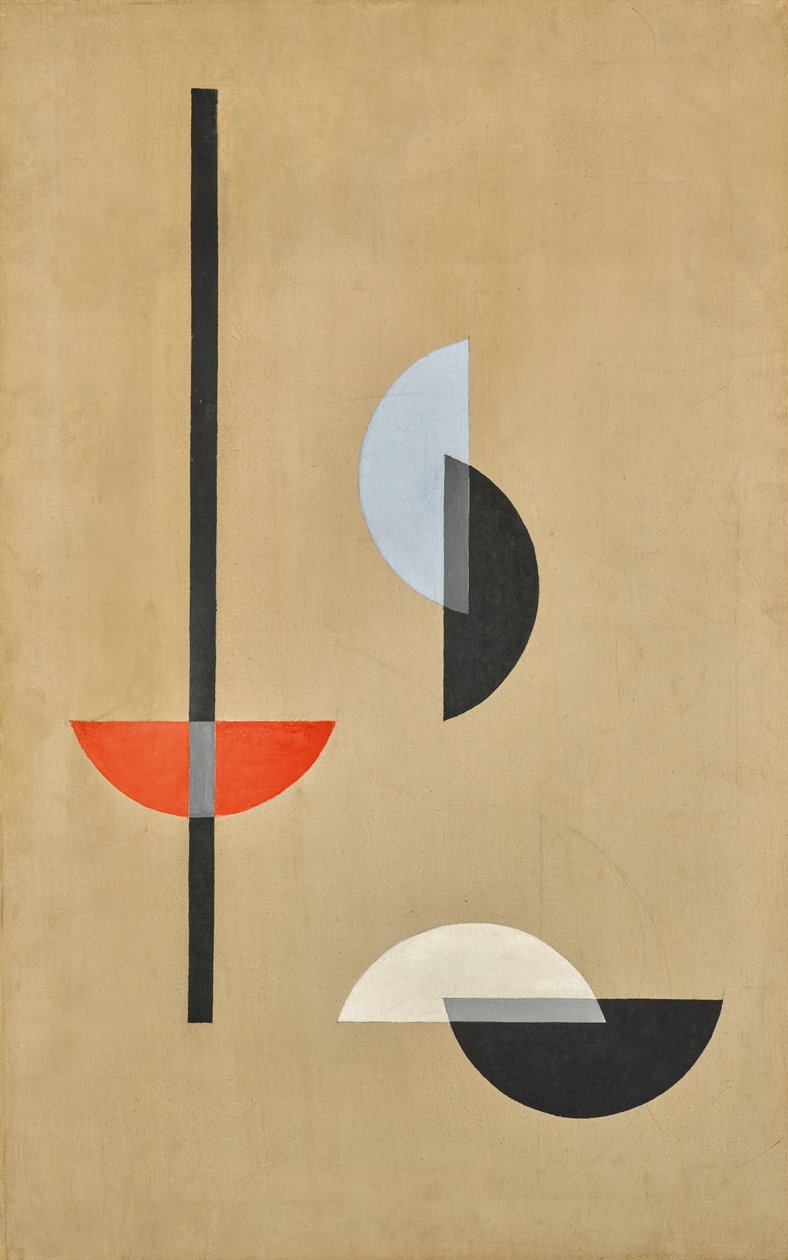 Segmentos, 1921 de Laszlo Moholy Nagy
