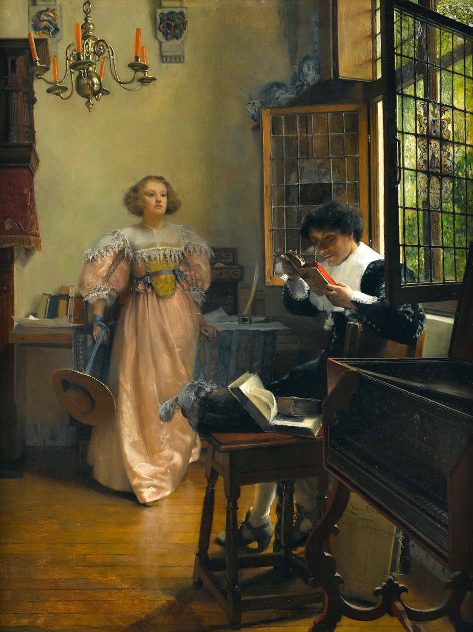 El lector persistente de Laura Theresa Alma Tadema