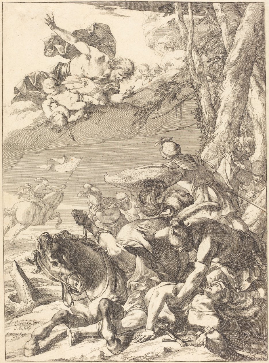 La conversión de San Pablo de Laurent de la Hyre