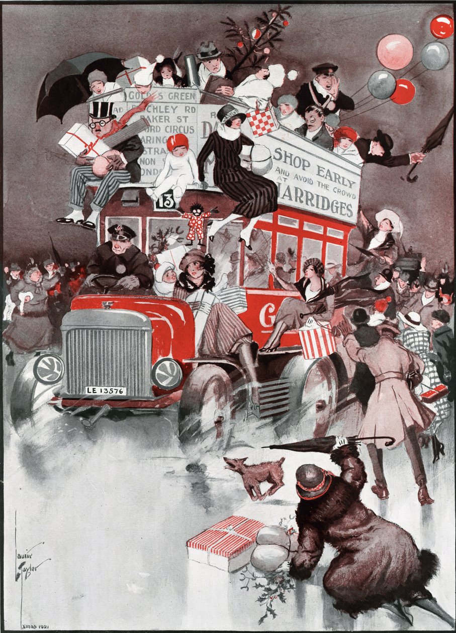 Compras navideñas de 1921. de Laurie Tayler