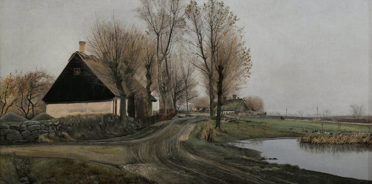 Landsbygade en Baldersbrønde de Laurits Andersen Ring