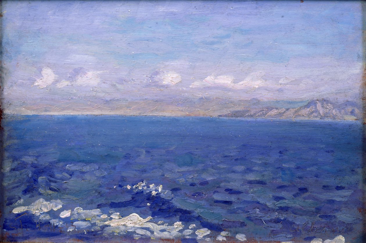 El Mar Albanés de Laurits Regner Tuxen