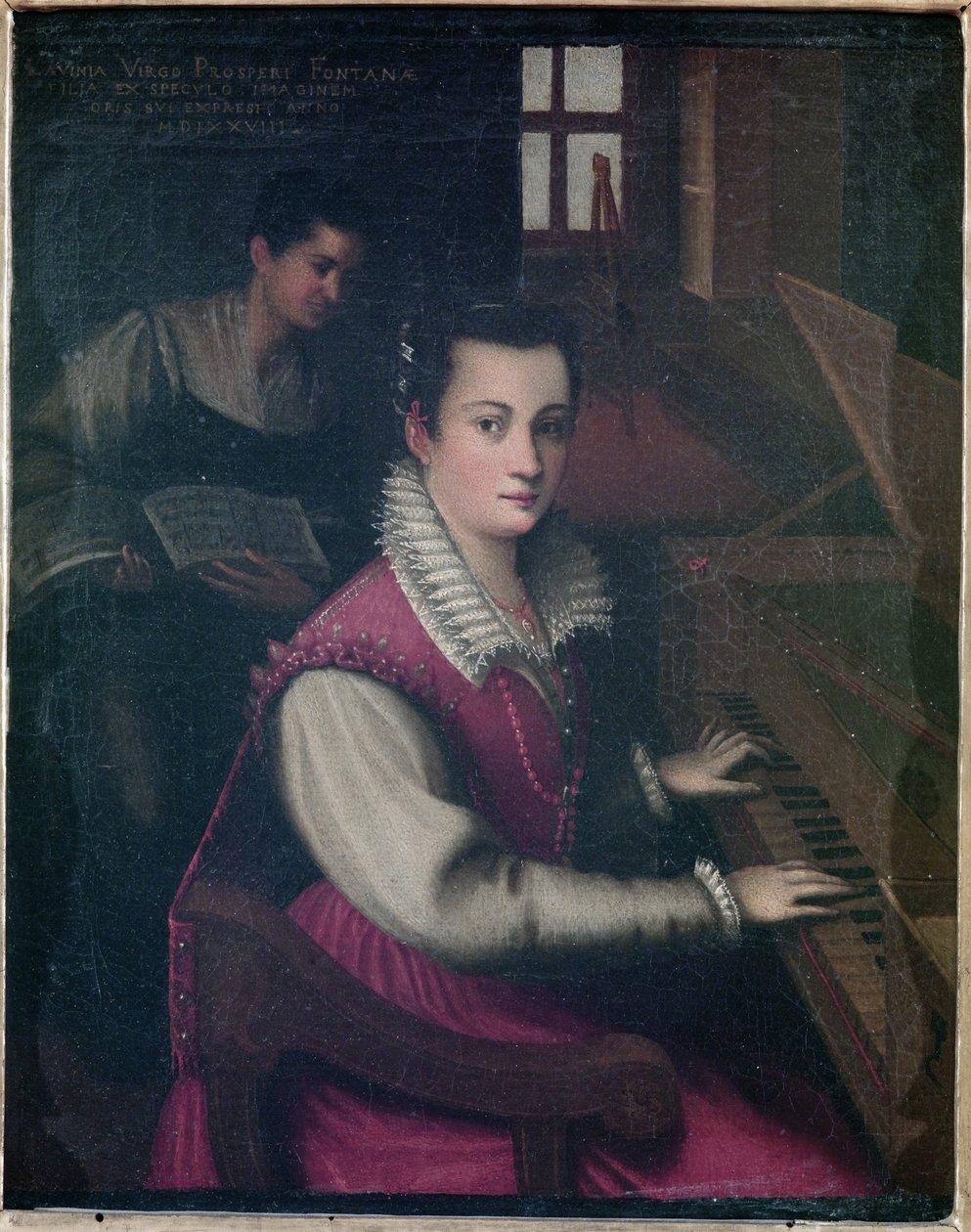 Autorretrato, 1578 de Lavinia Fontana