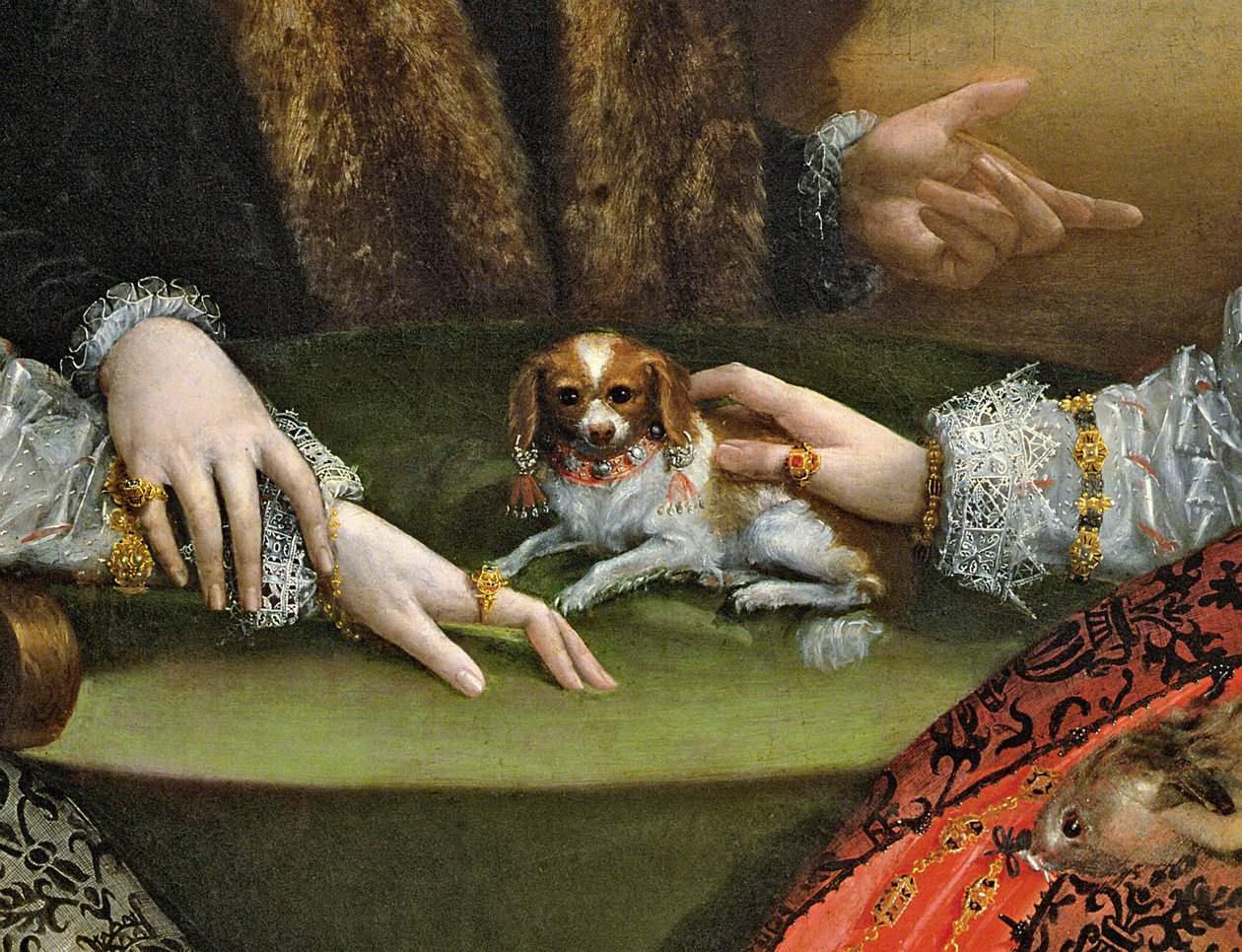 La Familia Gozzadini (detalle) de Lavinia Fontana