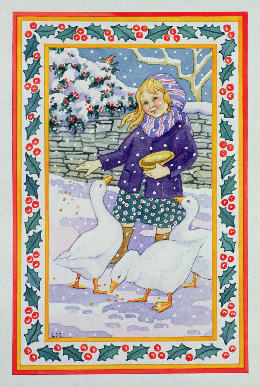 Gansos de Navidad de Lavinia Hamer