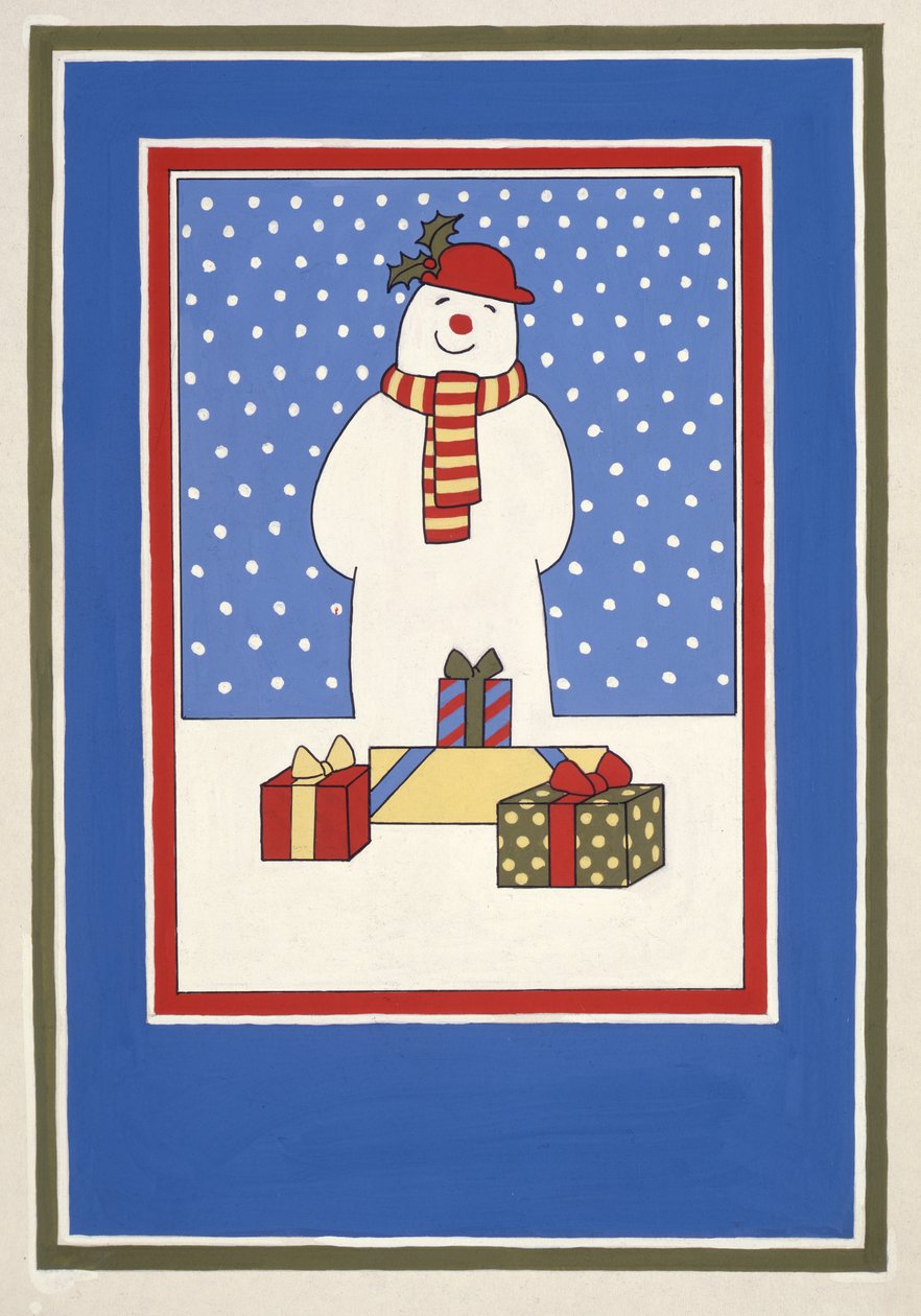 Muñeco de Nieve de Navidad de Lavinia Hamer