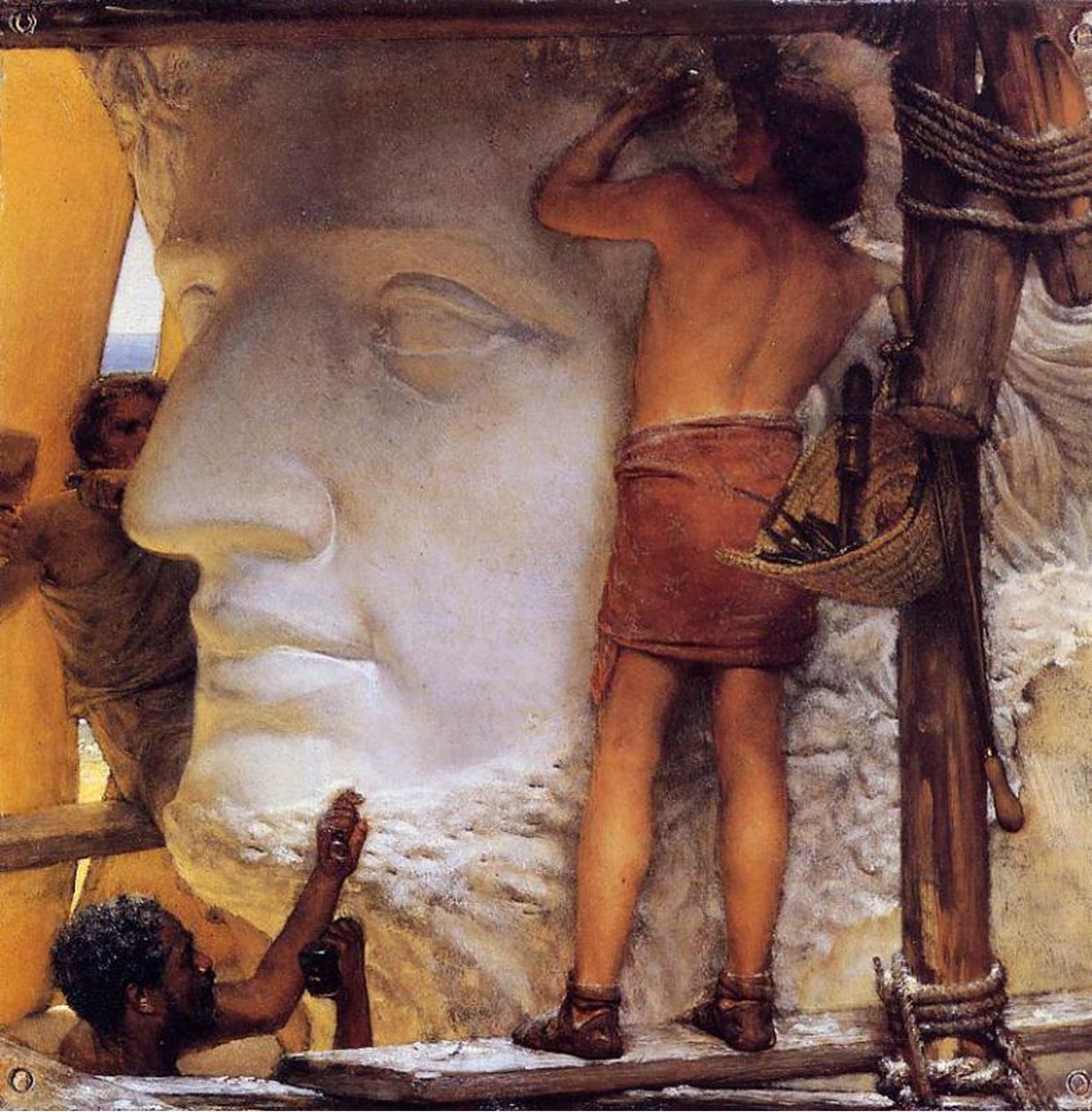 Escultores Romanos, 1877 de Lawrence Alma Tadema