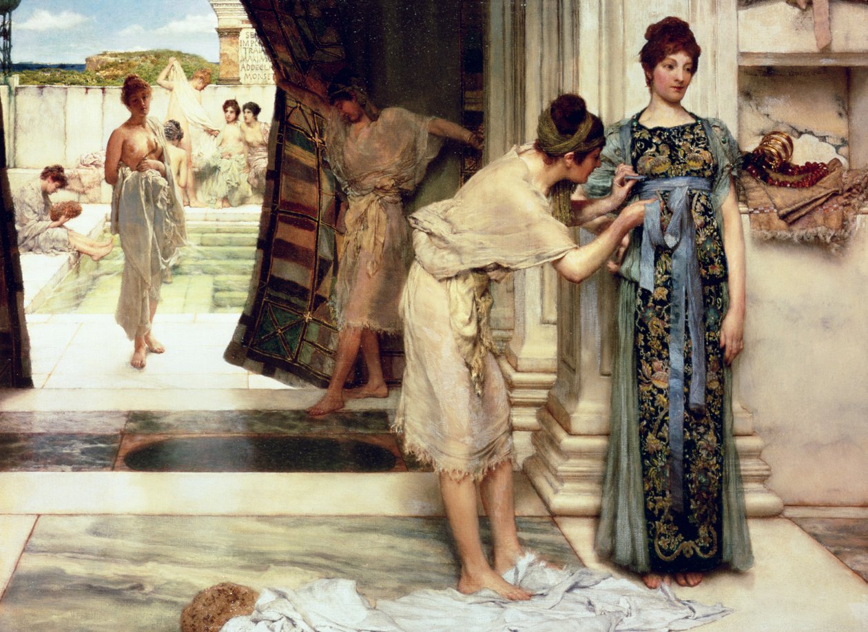 El Frigidarium, 1890 de Lawrence Alma Tadema