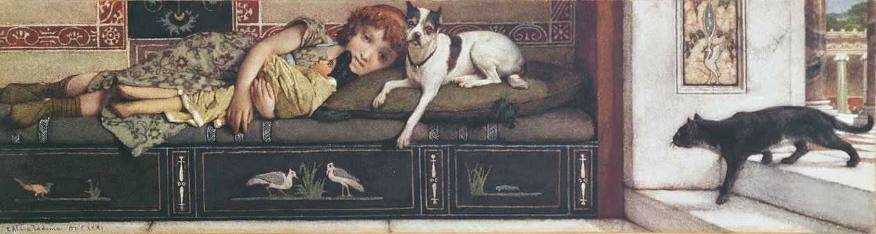 Buenos amigos de Lawrence Alma Tadema