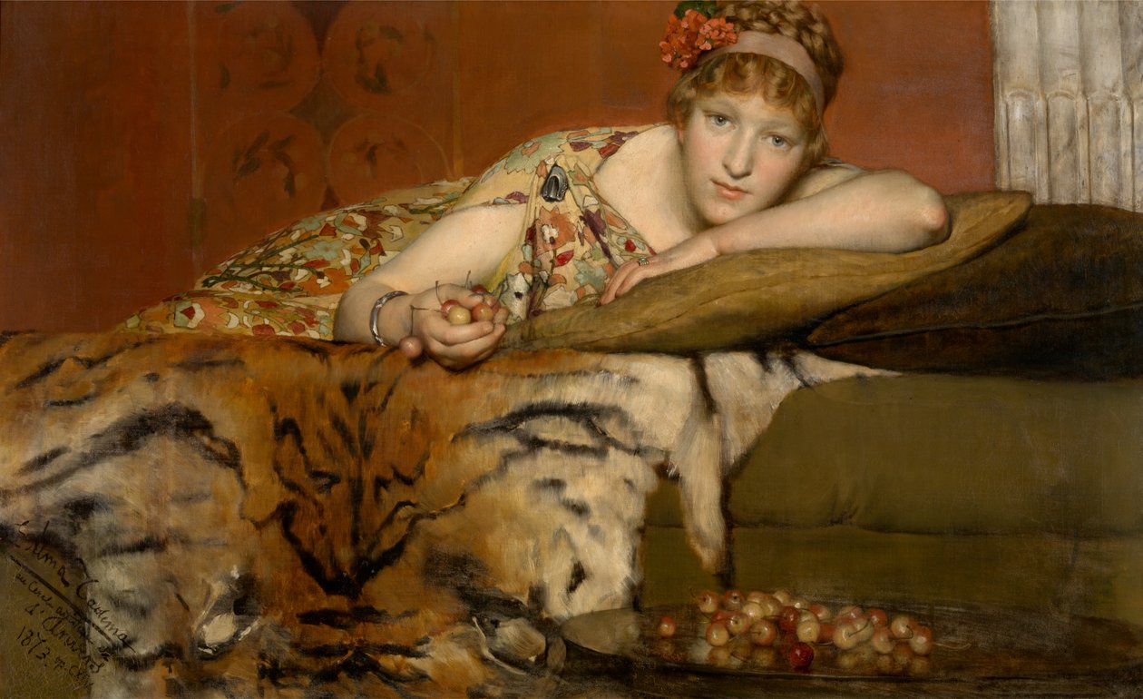 Cerezas de Lawrence Alma Tadema