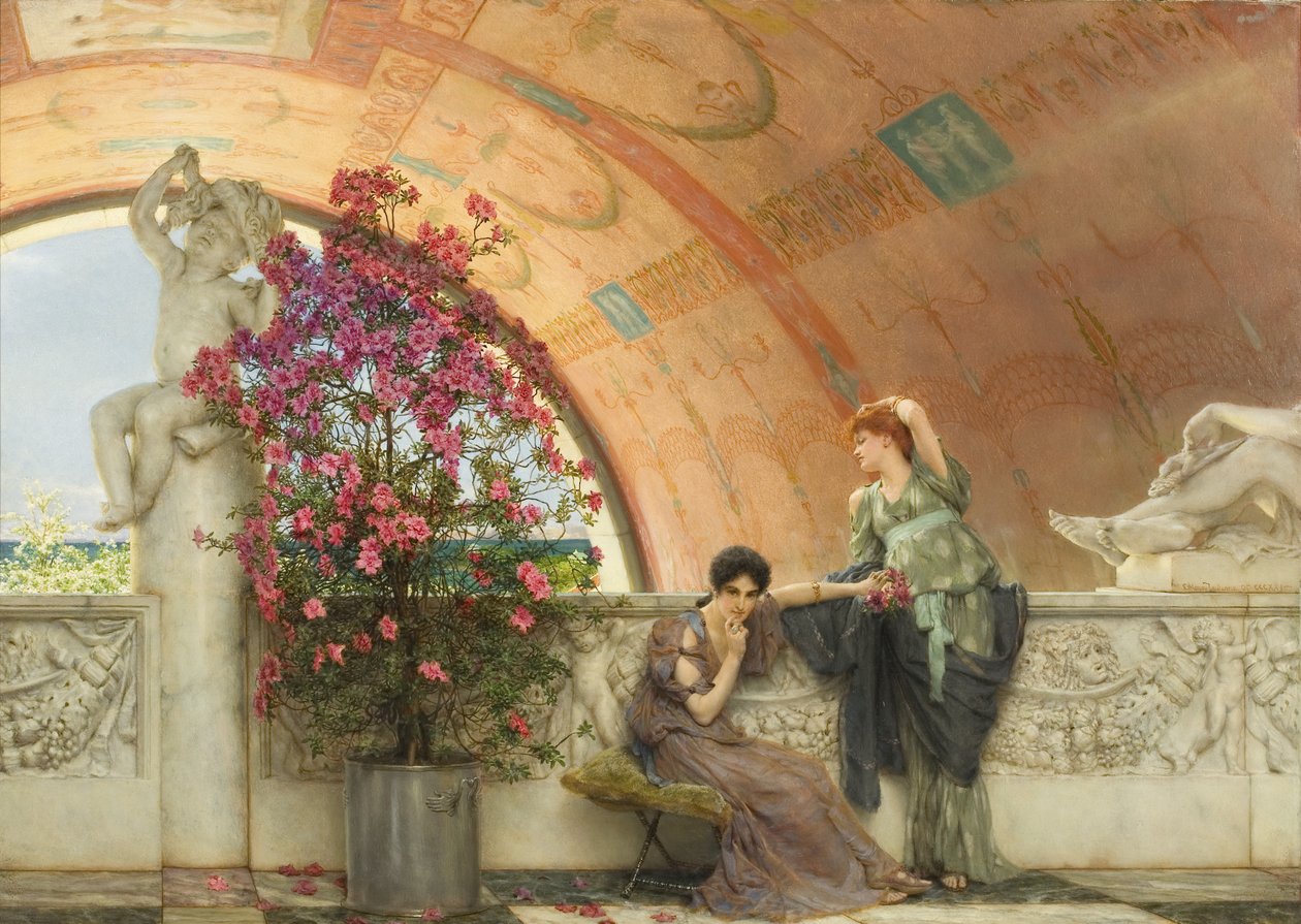 Rivales inconscientes de Lawrence Alma Tadema