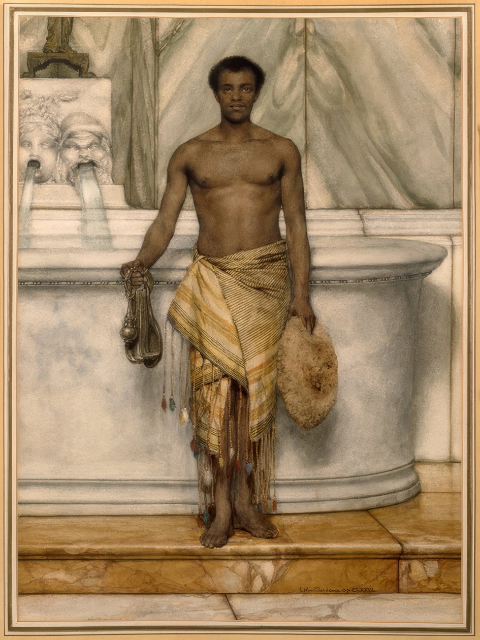 Un Balneator de Lawrence Alma Tadema