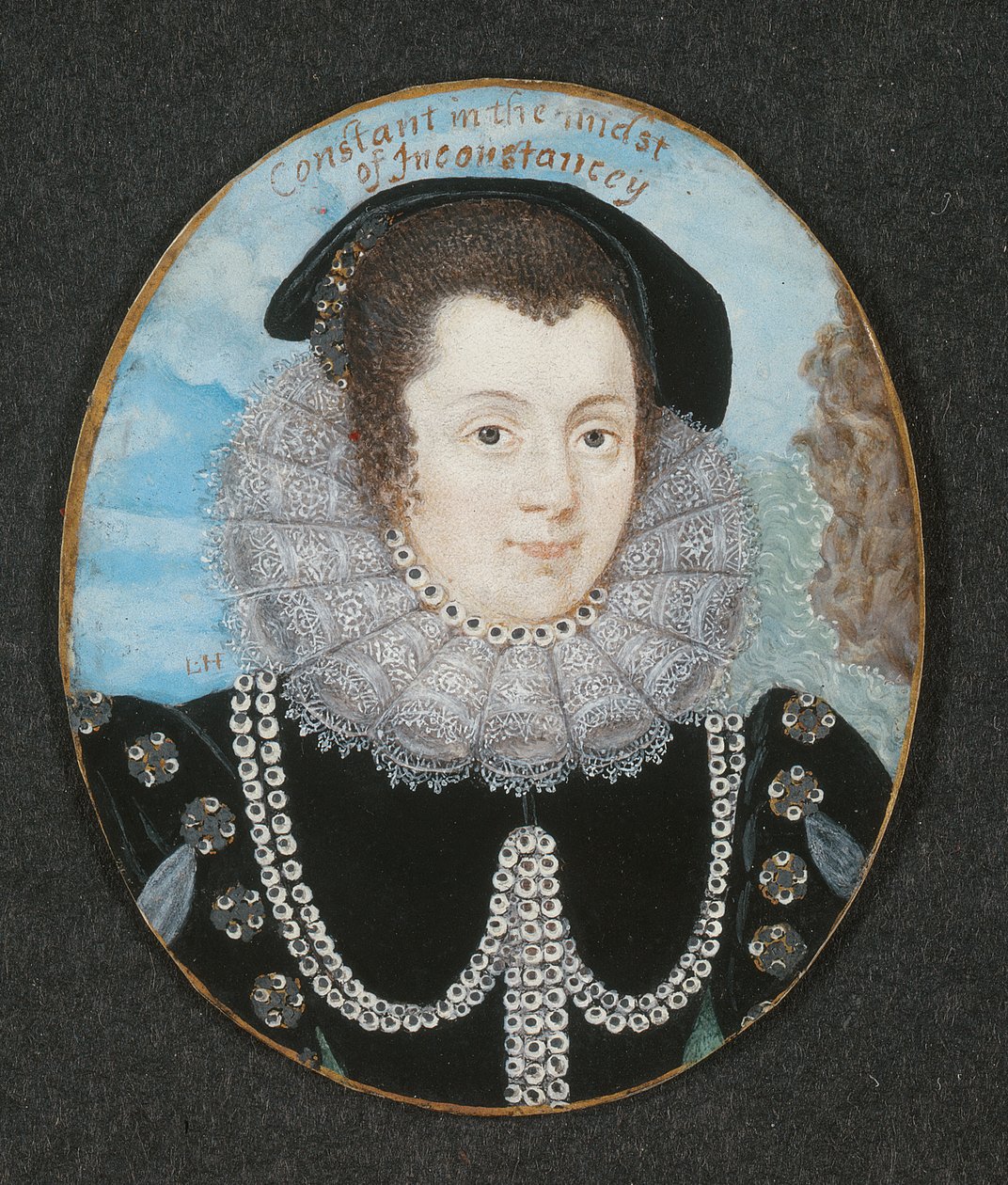 Margaret Clifford (c.1560-1616) Condesa de Cumberland de Lawrence Hilliard