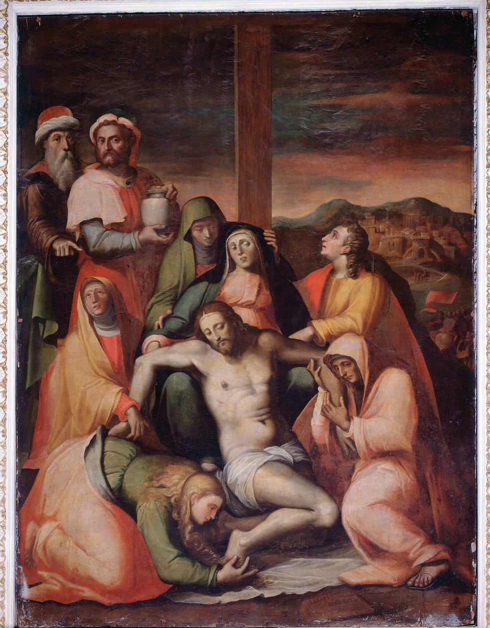 La deposición (cuadro) de Lazzaro Calvi