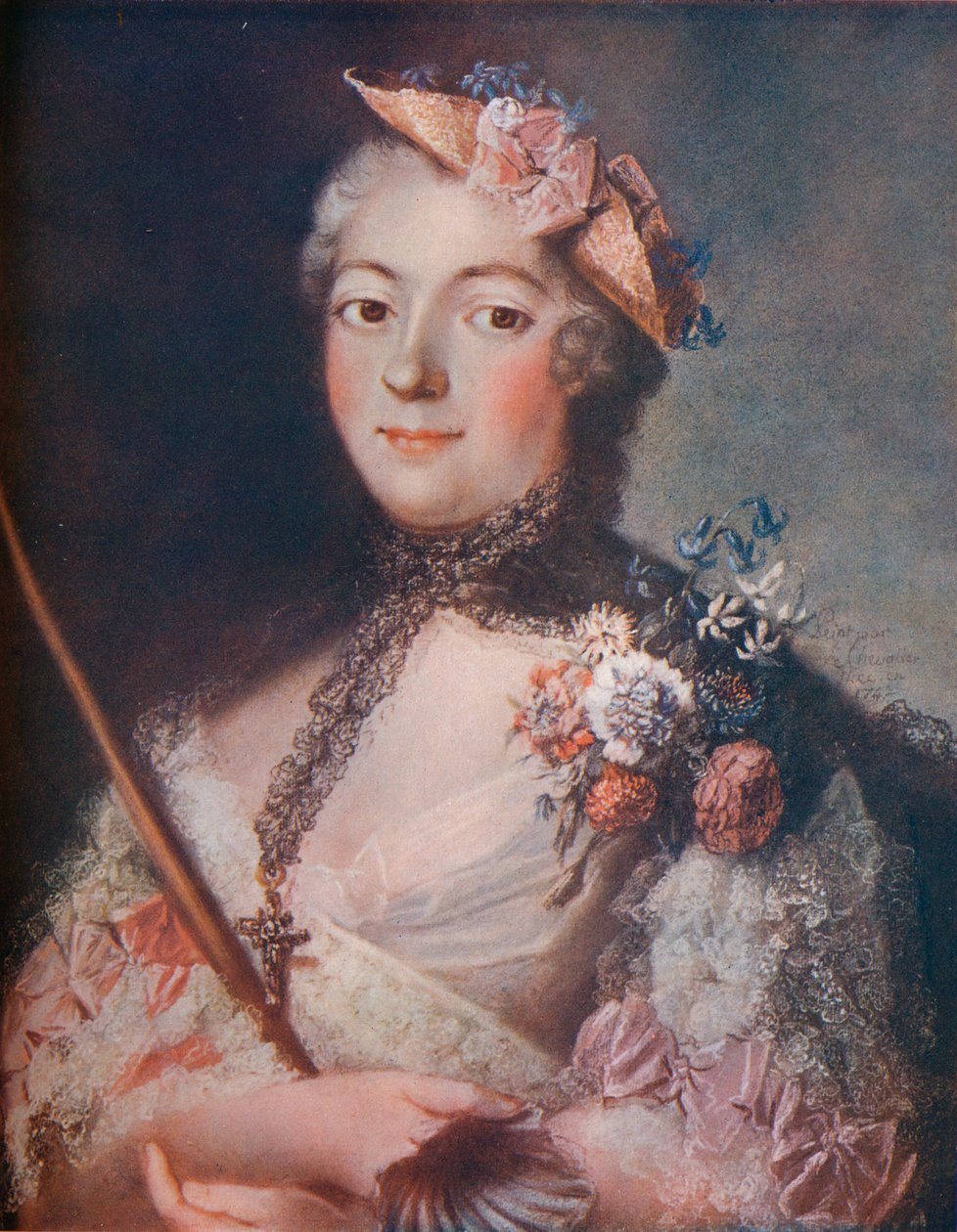 Retrato de una dama de Le Chevalier