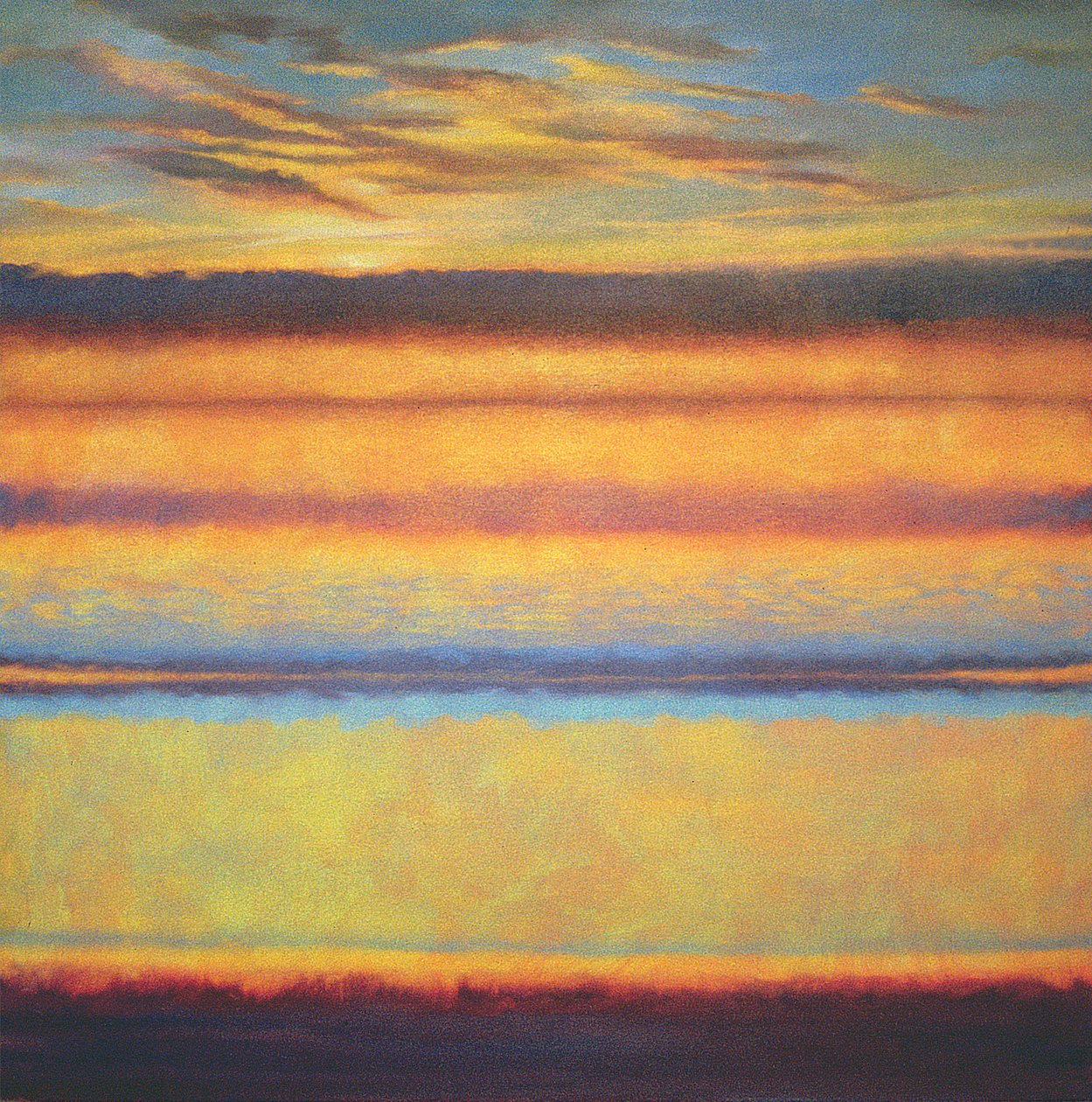 Sur, 2000 Paisaje Abstracto de Lee Campbell