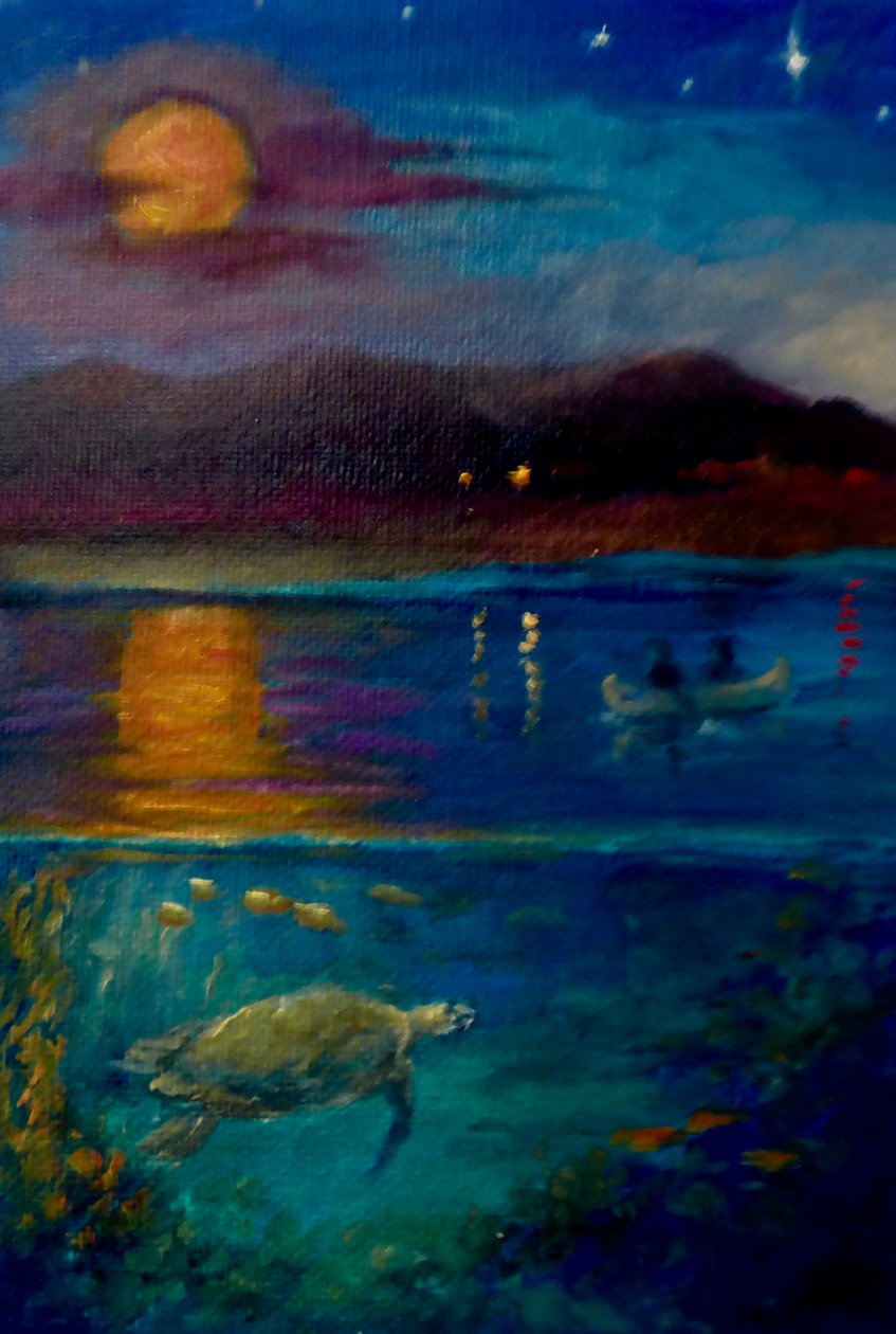 Luna de cosecha de Lee Campbell
