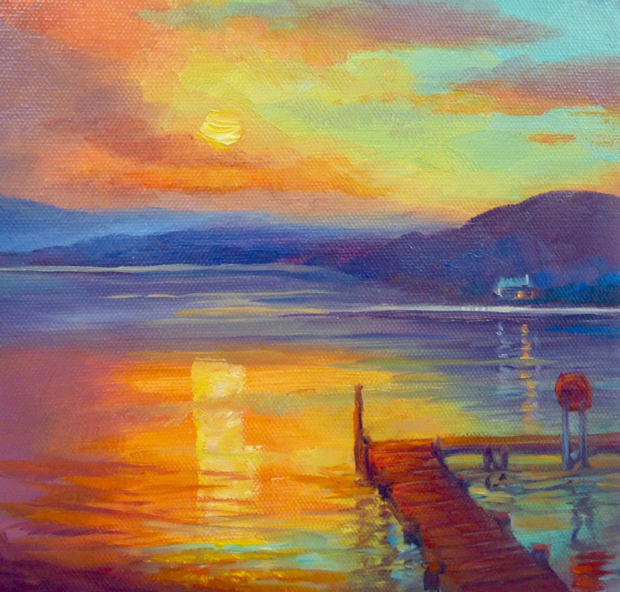 Embarcadero, Isla de Bute, 2019 de Lee Campbell