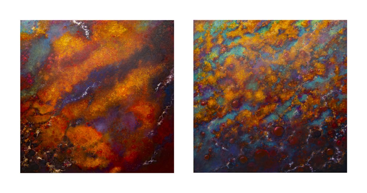 Oxidación I y II, 2016 de Lee Campbell