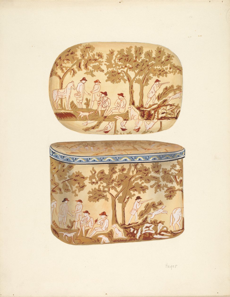 Caja de sombreros de Lee Hager
