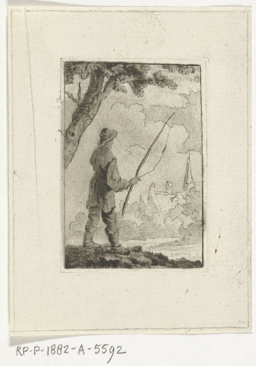 Pescador de caña de Leendert Brasser