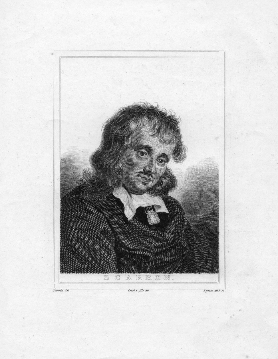 Retrato grabado de «Lejeune» d Devéria