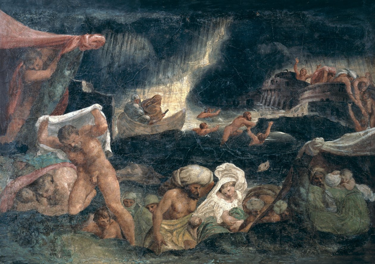 El diluvio de Lelio Orsi da Novellara
