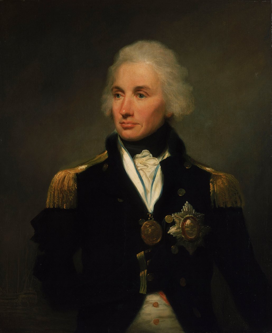 Vicealmirante Horatio Nelson de Lemuel Francis Abbott