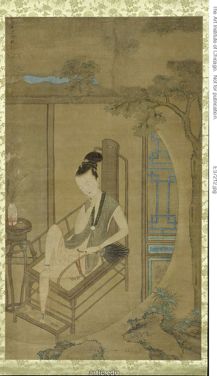 Mujer Fantaseando de Leng Mei