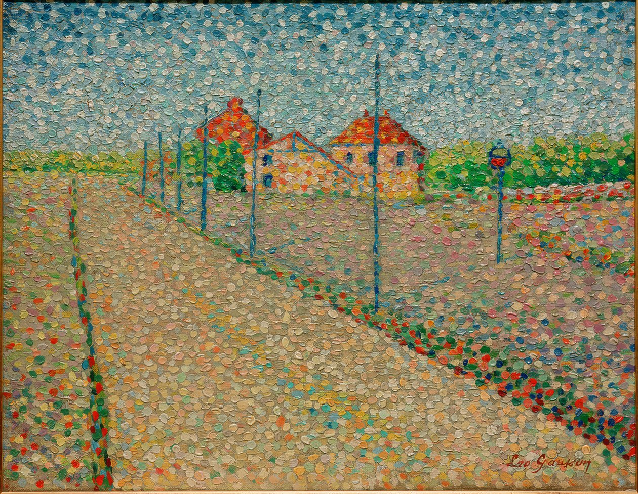 Paisaje en los alrededores de Lagny de Leo Gausson