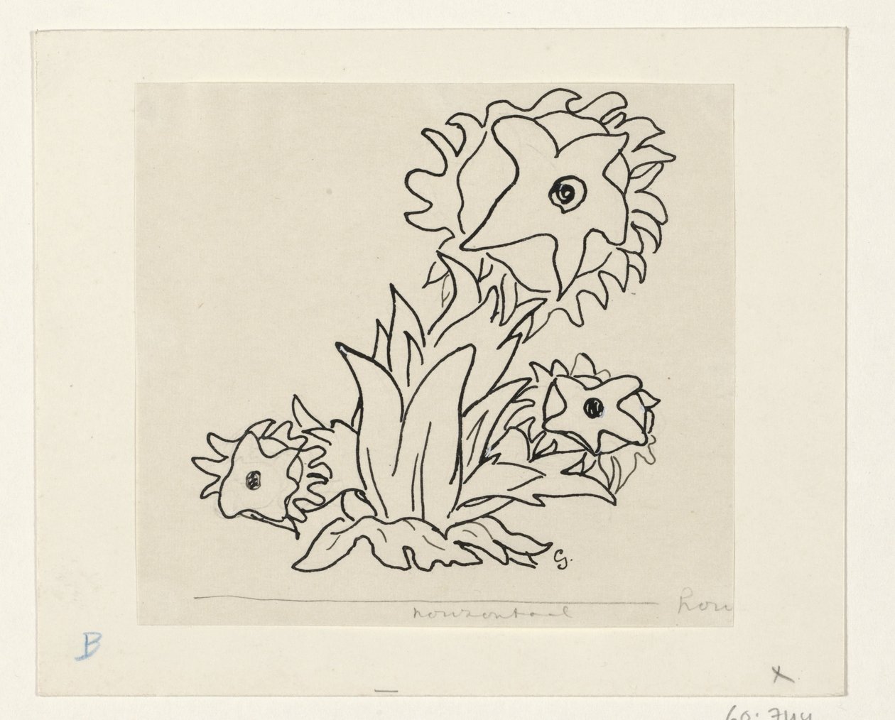 Flores de Leo Gestel (signed by artist)