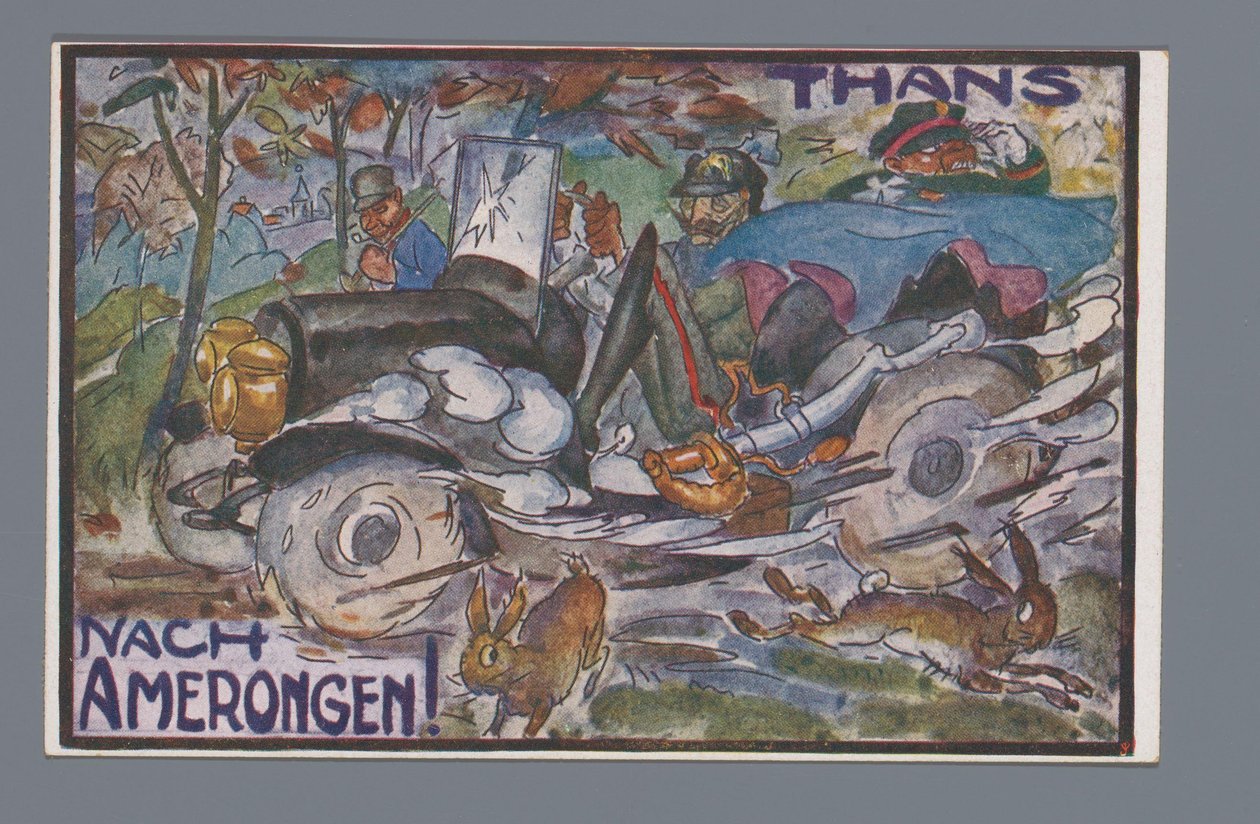 ¡Ahora, Nach Amerongen! (título en el objeto) de Leo Gestel