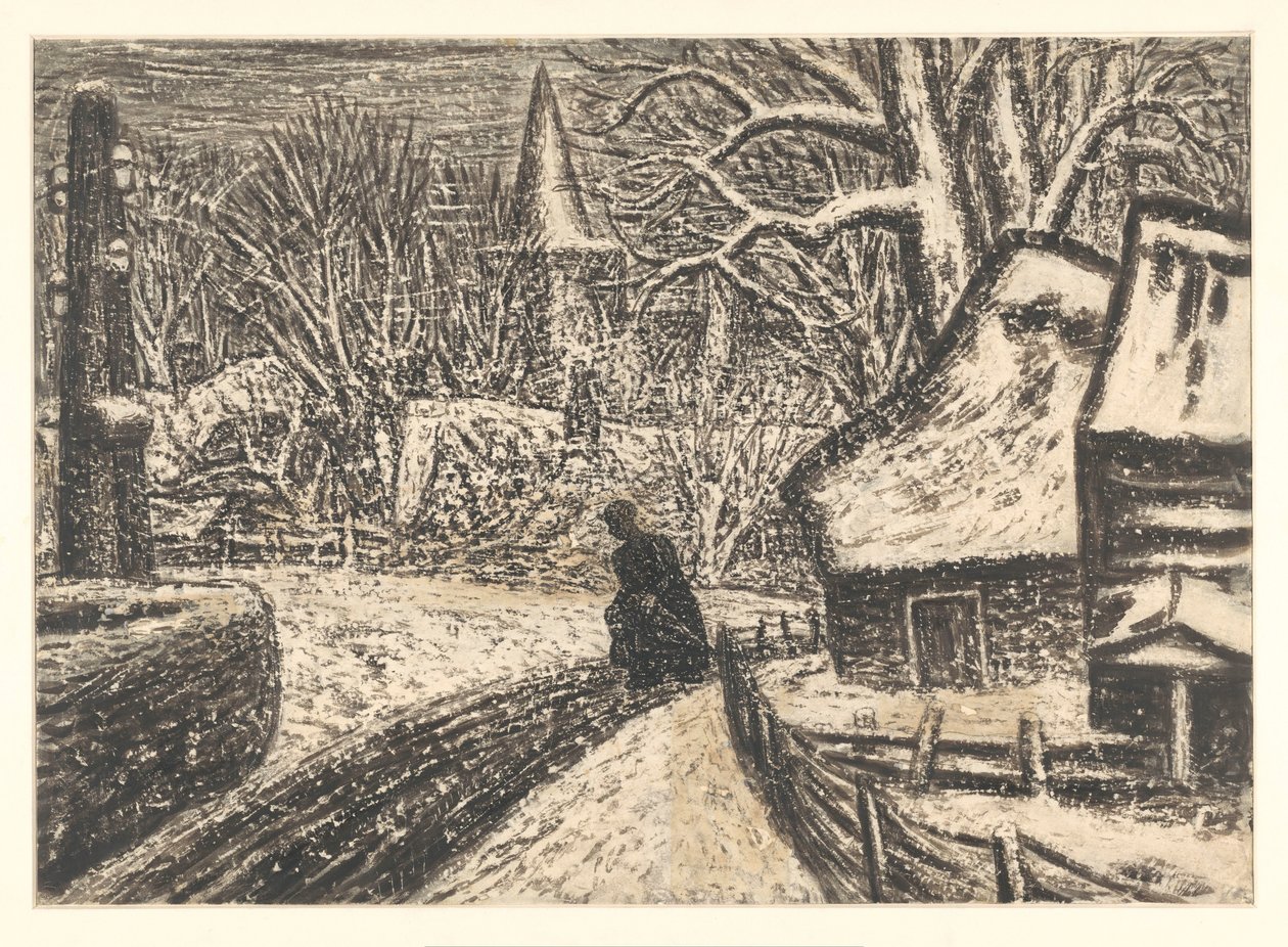 Invierno en Blaricum de Leo Gestel