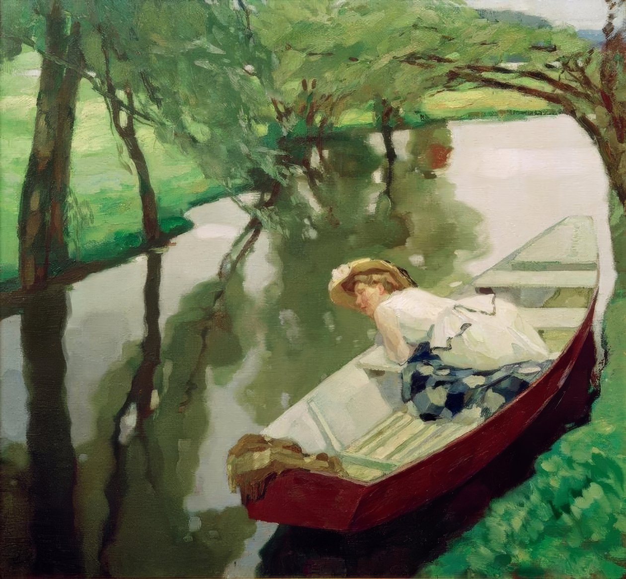 En el bote de Leo Putz