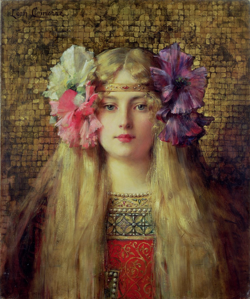 La Mujer Rubia de Leon Francois Comerre
