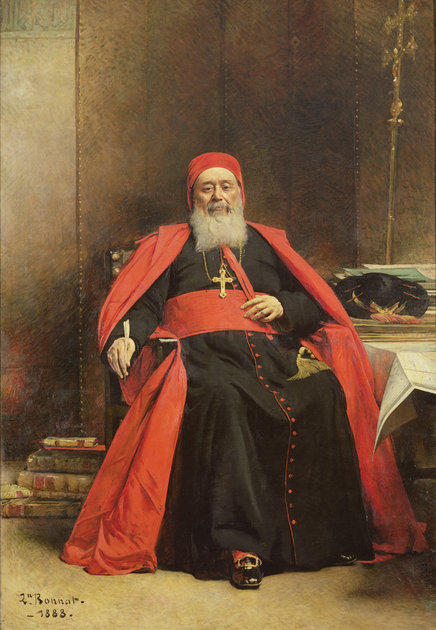 Retrato de Charles Lavigerie (1825-92) 1888 de Leon Joseph Florentin Bonnat