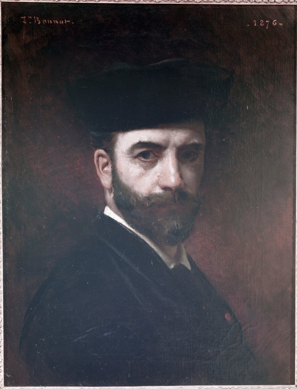 Autorretrato, 1876 de Leon Joseph Florentin Bonnat