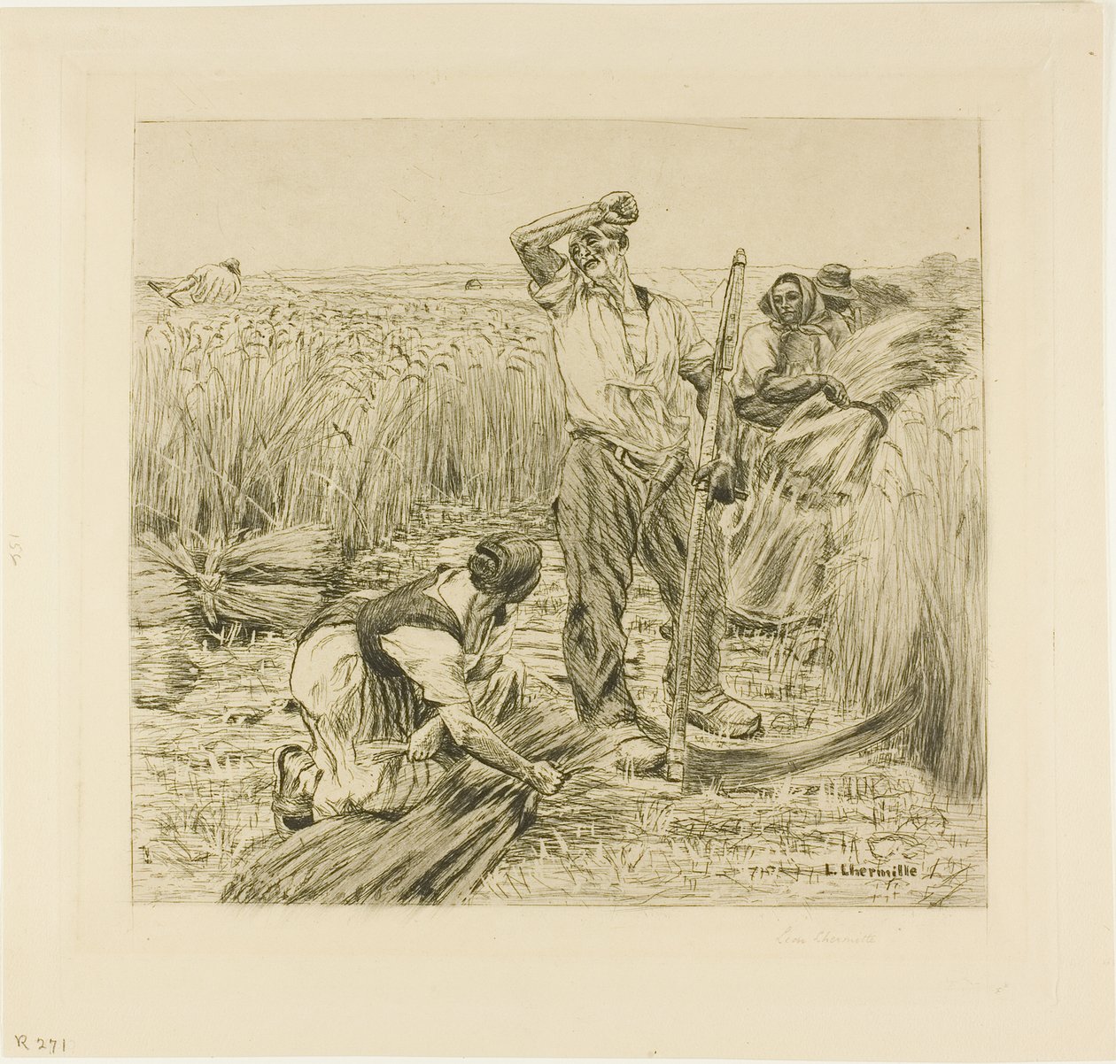 Cosecha de Leon Augustin Lhermitte