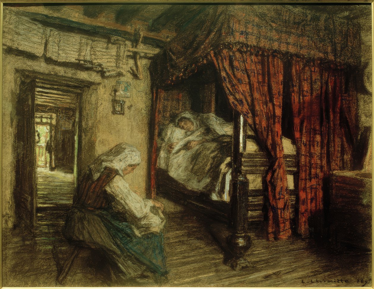 Interior de Leon Augustin Lhermitte