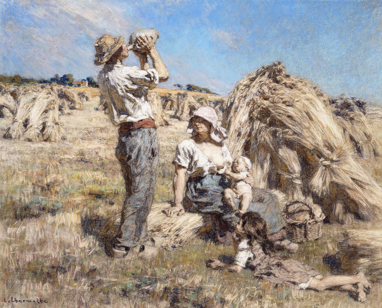 Maternidad de Leon Augustin Lhermitte