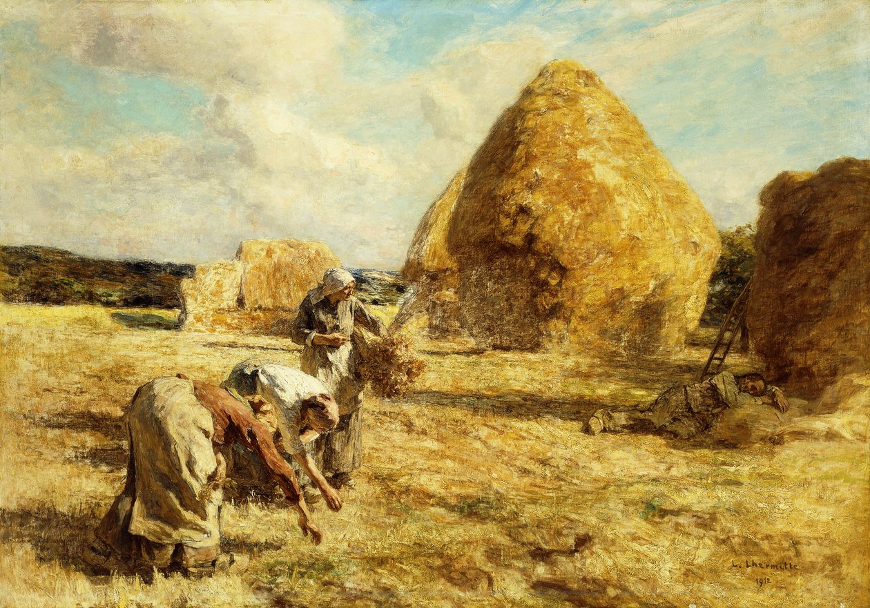 Las espigadoras de Leon Augustin Lhermitte