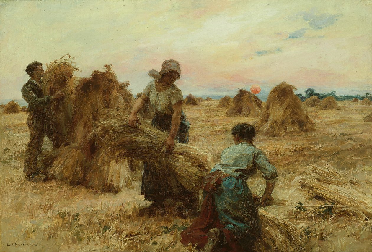 Los Segadores de Leon Augustin Lhermitte