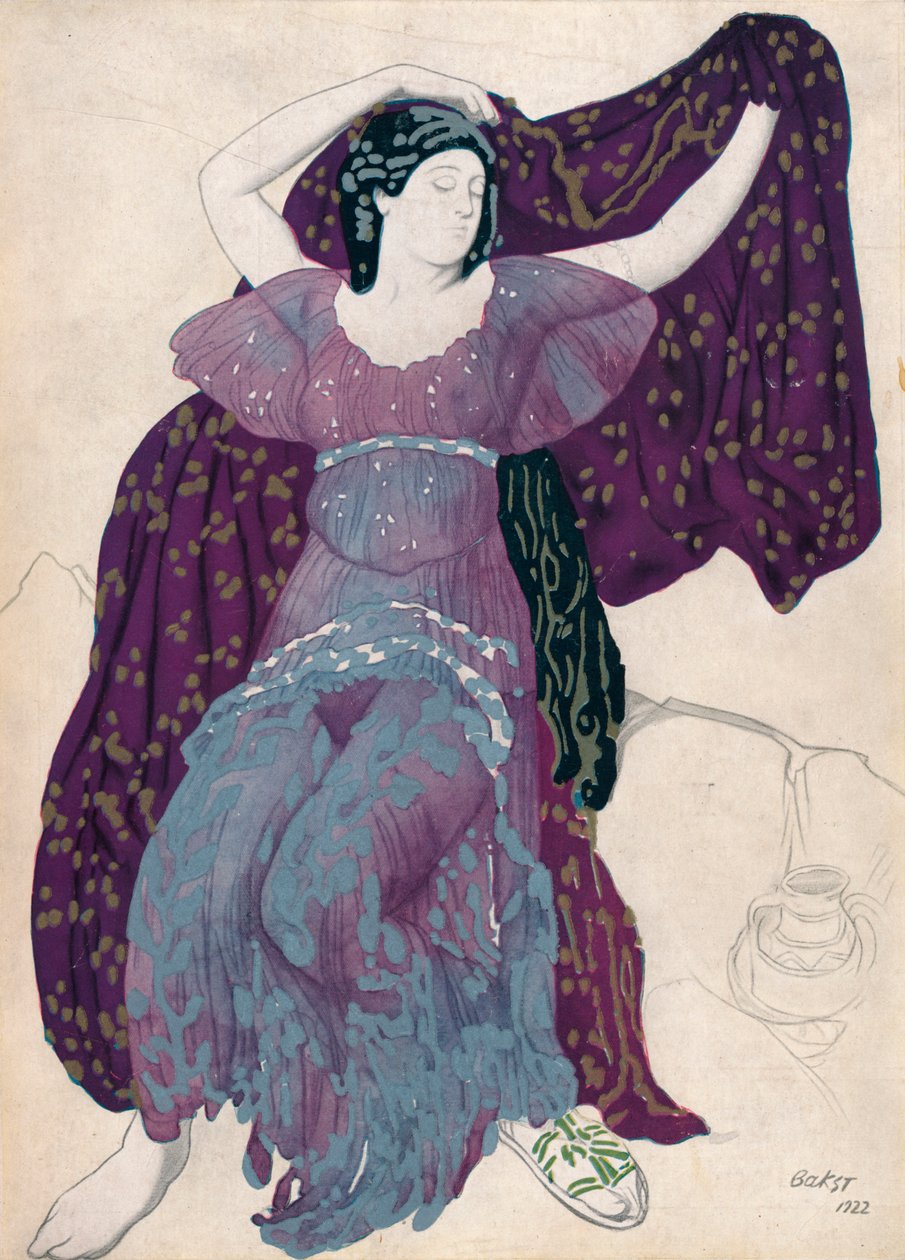 Echo Abandonée, 1922, 1923 de Leon Bakst